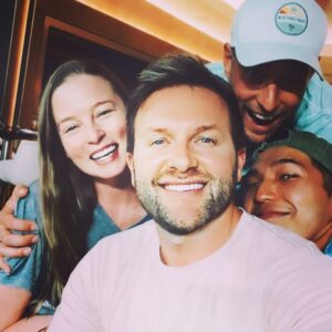 Rachel Nichols Instagram - A great time was had by all!
@kershaw_m 
@paulmichaelrahn
@la_onepaper