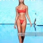 Raelynn Harper Instagram - tb to swim week walking for @loungeunderwear