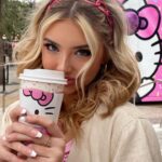 Raelynn Harper Instagram – (づ˶•༝•˶)づ🧁◟( •⌄• ू )✧ Hello Kitty Cafe Las Vegas