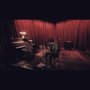 Raine Maida Instagram - What a thrill to play a few songs today as @moonvssunofficial for @pastemagazinemusic...and we got to do it @thehotelcafe in Hollywood. Music healed me today. This song #icanchange was captured from the first idea all the way through to the finished song & recording in our hotel room in our Docufilm #imgoingtobreakyourheart 
Check out Pastemagazine.com for all three songs or go to this link https://youtu.be/Wu5EGZVjcJ0