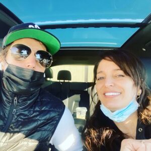 Raine Maida Instagram - They say that love is slow . Wouldn’t want it any other way. To us 🍾 @chantalkrev Couldn’t love you any more although I seem to every day. ❤️

#anniversaire 
#covidgoals
#imgoingtobreakyourheart