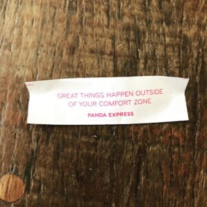 Raine Maida Instagram - Had an old fortune cookie for breakfast today. Found this. Panda ain’t playing... we’re all out of our comfort zones right about now. Which side of history we end up on is up to each of us individually but collectively is where the change becomes foundational. There is nothing like an idea who’s  time has come. Apathy isn’t just boring,  it’s inexcusable in this moment.