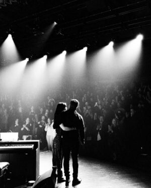 Raine Maida Instagram - First Raine+Chantal shows in a minute. can’t thank fans enough for their intense love & energy. response to shows is overwhelming. vibes in these theaters each night. transcendent. @rowanmaida opened. wow. distinct. true. artist. we are forever grateful. humbled by it all. New music soon. be safe during holidays . ♥️❤️🖤

📸 @jessedimeo @coreykellyimages 

#livemusic #duos #newartist