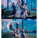Raisa Andriana Instagram - Momen nyanyi Bahasa Kalbu x Bersinar. Udah lama banget ngga sih lagu Bersinar aku sampe ngafalin lagi bagannya 🤣 Dreaming in shades of blue gown by @yoss_bridal_couture 🩵 Makeup // @ferryfahrizal Hair // @ibaayy___ Styled // @elcofrebliaman Photo // @high_iso