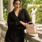 Raisa Andriana Instagram - Stepping into the day with confidence, grace, and a touch of sparkle #LVCapucines