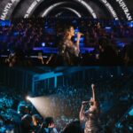Raisa Andriana Instagram - Si paling telat updateeee!! Gapapa but you all know the story!! So glad that I made it to this concert because what an experience that was. Sebagai penyanyi, jarang2 kita dapat kesempatan untuk main live bersama orkestra luar biasa and I enjoyed every single minute of it. Hope you all love the surprise and congrats Mas @andirianto_official you are the best sunshine summery memory friendship and autumn love! (cuma kita yg ngerti, hahaha!) Makeup // @ferryfahrizal Hair // @ibaayy___ Styled // @astecat Dress // @pamelausanto.atelier @pamelausanto Jewellery // @tasheen_diart Photo // @agrasuseno