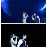 Raisa Andriana Instagram - Menyanyikan “Percayalah” untuk pertamakalinya bersama Ka @afgan__ di KL.. Thank you Afganisme for welcoming me, and Ka Agan, I’m always so proud of you, thank you for including me in your beautiful concert!! Makeup // @ferryfahrizal Hair // @ibaayy___ Dress // @raffieynasirofficial Styled // @astecat Photo // @rendharais