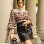 Raisa Andriana Instagram - Stepping into the day with confidence, grace, and a touch of sparkle #LVCapucines