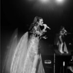 Raisa Andriana Instagram - Kembali ke Sydney. Semoga homesick nya terobati sedikit dgn penampilan kami yaa, I love the intimate energy that we shared that night. Smoga bisa cepet manggung buat kalian lagi, but till then, kita LDRan dulu ya! 🫶🏻 Makeup // @ferryfahrizal Hair // @ibaayy___ Styled // @ivanteguhsantoso Dress // @digo.designs Photo // @agrasuseno