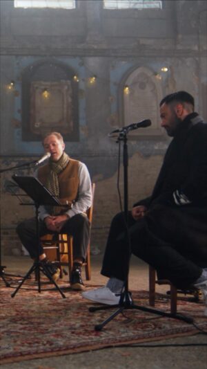 Ramin Karimloo Instagram - From The Rehearsal Room - Asylum Chapel | Dec 20 | Link in Bio | @hadleyfraser @theo.jamieson @wearecraft @driiftlive