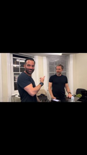 Ramin Karimloo Instagram - From The Rehearsal Room: Trieste LIVE! Join @hadleyfraser & me on 25th October. Tickets available 👉🏼 https://bit.ly/3RVMkro
