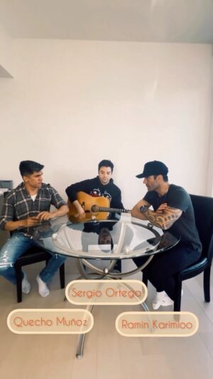 Ramin Karimloo Instagram - “An Iranian and a Mexican walk into a bar…pretending to be French…” @sergeprotector @pedazodequecho #iran #mexico #france #lesmiserables