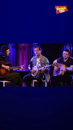 Ramin Karimloo Instagram - Take a first listen to Hushabye Mountain at @thegreenroom42 from @raminkarimloo’s upcoming and final EP release for his bluegrass series “The Road To Find Out - West” which will be dropping soon. Be on the lookout for the release date from Ramin & BroadwayWorld! 🪕 See the link in our bio for a performance of ‘Androgynous’.