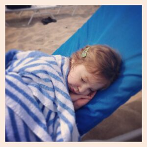 Randy Harrison Instagram - Sleepy mermaid