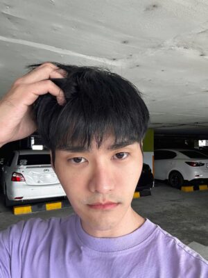 Rathanand Chanyachirawong Instagram - กลับมาเป็นหน้าม้าเต่ออีกแล้ว #newhair