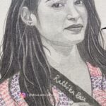 Rathika Rose Instagram - IN FRAME : @rathikarose_official ✍🏻❤️ . ARTIST : @shiva.arts.official . . . . #rathikarose #rathika #shivaartsofficial #artwork #artist #artistsoninstagram #art #artoftheday #explore #explorepage #reelsinstagram #reelitfeelit #reels #reelsindia India