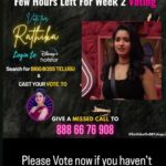 Rathika Rose Instagram - Last few hours to vote for the #beautywithintelligence now !! She is in the #biggboss7 house with a clarity. Stood strong and firm for what she believes is right. Very few will be bold enough to stand on the ground against lot of opposition and not get influenced by others. when you know if you give up, things will go wrong which negatively effects every contestant including her. Take a bow for taking the firm stand and not giving up. We are #proudofyou Thank you for making yesterdays episode worth watching on @starmaa and @disneyplushstel #teamrathika #rathikarose #killerinstinct #nevergiveup #wearewithyou #loveyouall