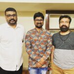 Ravi G Instagram - Recorded a soulful track for Cs Amudham’s nxt film starring @vijayantony . Thanks to Music Director Kannan 😊Stay Tuned …