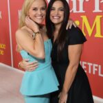 Reese Witherspoon Instagram - Incredibly thrilled for the entire @hellosunshine team for our ELEVEN Emmy nominations for @daisyjonesandthesix & @tinybeautifulhulu!!!! 🙌🏼🎉☀️🥹 These shows, their casts and creative teams deserve it ALL. 🙌🏼Working on these amazing projects over the last couple of years has been a dream come true ! Biggest hugs to Kathryn Hahn, Merritt Wever, @rileykeough, @camilamorrone, I could not be more thrilled for all of you!! 💕💫