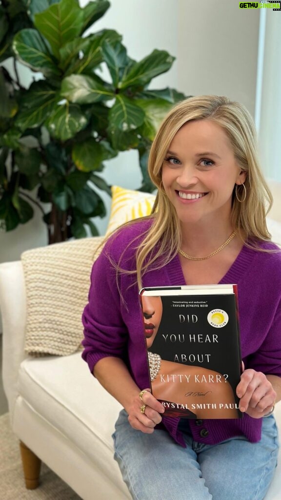 Reese Witherspoon Instagram - Our May @ReesesBookClub Pick is Did You Hear About Kitty Karr? by @CSmithPaul! It’s about what happens when a woman inherits the estate of a Hollywood icon and discovers secrets hiding in her family… Follow along with us at #ReesesBookClub all month long to discuss!✨