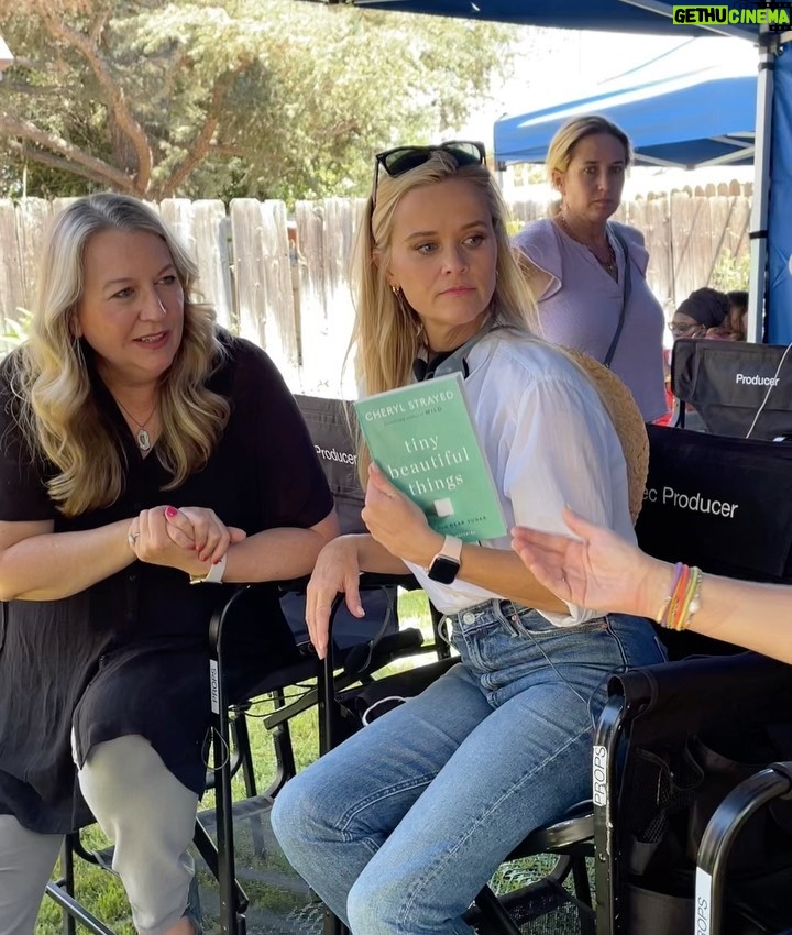 Reese Witherspoon Instagram - Incredibly thrilled for the entire @hellosunshine team for our ELEVEN Emmy nominations for @daisyjonesandthesix & @tinybeautifulhulu!!!! 🙌🏼🎉☀️🥹 These shows, their casts and creative teams deserve it ALL. 🙌🏼Working on these amazing projects over the last couple of years has been a dream come true ! Biggest hugs to Kathryn Hahn, Merritt Wever, @rileykeough, @camilamorrone, I could not be more thrilled for all of you!! 💕💫