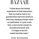 Reese Witherspoon Instagram - So honored to be on the August cover of @harpersbazaarus and describe my passion for shining a big BRIGHT light on untold stories with @hellosunshine. It's such a thrill to watch women all over this beautiful world express themselves in a way I never possibly imagined. Dreams do come true! ✨📚📺🎬💫😊   Photographer: @cassblackbird Stylist: @samiranasr Creative Director: @lauragenninger Story by: @leahchernikoff Hair: @bobrecine Makeup: @romyglow Manicure: Lisa Phan Hall at @nashvillenailco Entertainment Director: @angcutt Production: @lolaproduction Prop Stylist: Jenna Winn Comms: @theledecompany
