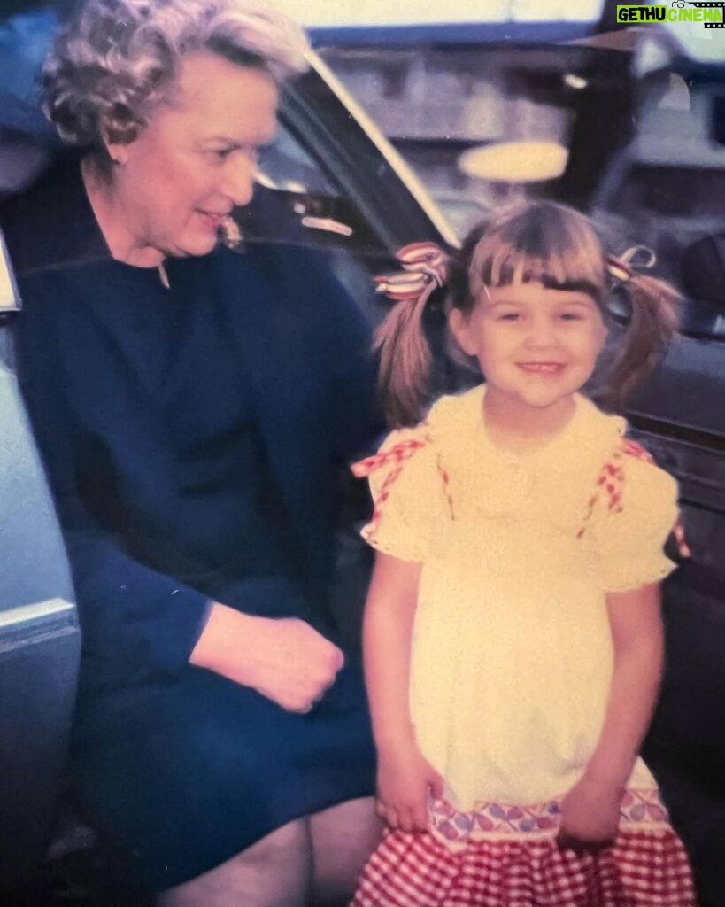 Reese Witherspoon Instagram - To all the grandmas out there... you are so important!! My grandma Dorothea was a huge part of my childhood. She picked me up for school every day, helped with my homework, read stories to me (with lots of silly voices), taught me to bake gingerbread cookies and drink tea out of fancy cups for fun. Everything she did was magical to me. I was so lucky to have her encouraging my creativity and learning. Here's to all the grandparents in the world raising our littles! Keep up the great work 💖 My dream is that my BUSY BETTY children’s books help foster those moments of memorable connection with our kids. Head to the link in bio and grab some copies for the little readers in your life!