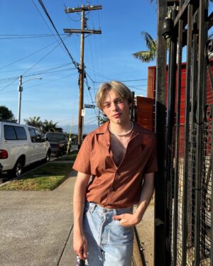 Reid Miller Instagram - Machine Gun Kelly era 🤭 #blonde #actor #model #jk #imnotamodel
