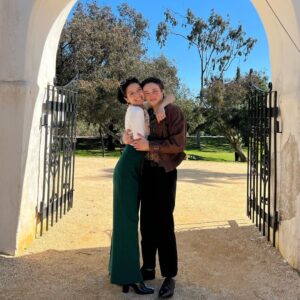 Reid Miller Instagram - Wedding Vibes 😏 I had such an amazing time with you baby @anacapturez ❤️ thank you for having us @jzcuh congrats! 🍾🎉 #wedding #date #iloveyou