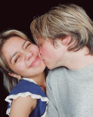 Reid Miller Instagram - My heart walks outside of my body.
She holds my hand through life. 
Her kisses heal my wounds and tend to the scars. 
Her light brightens the darkest nights.
The stars in her eyes tease a universe I float adrift in, happily, peacefully, forever.
#iloveyou #isthisapoem