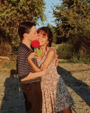 Reid Miller Instagram - To our new life together, future Mrs. Miller. 
Oh, how I love you so. #engaged #future #iloveyouendlessly