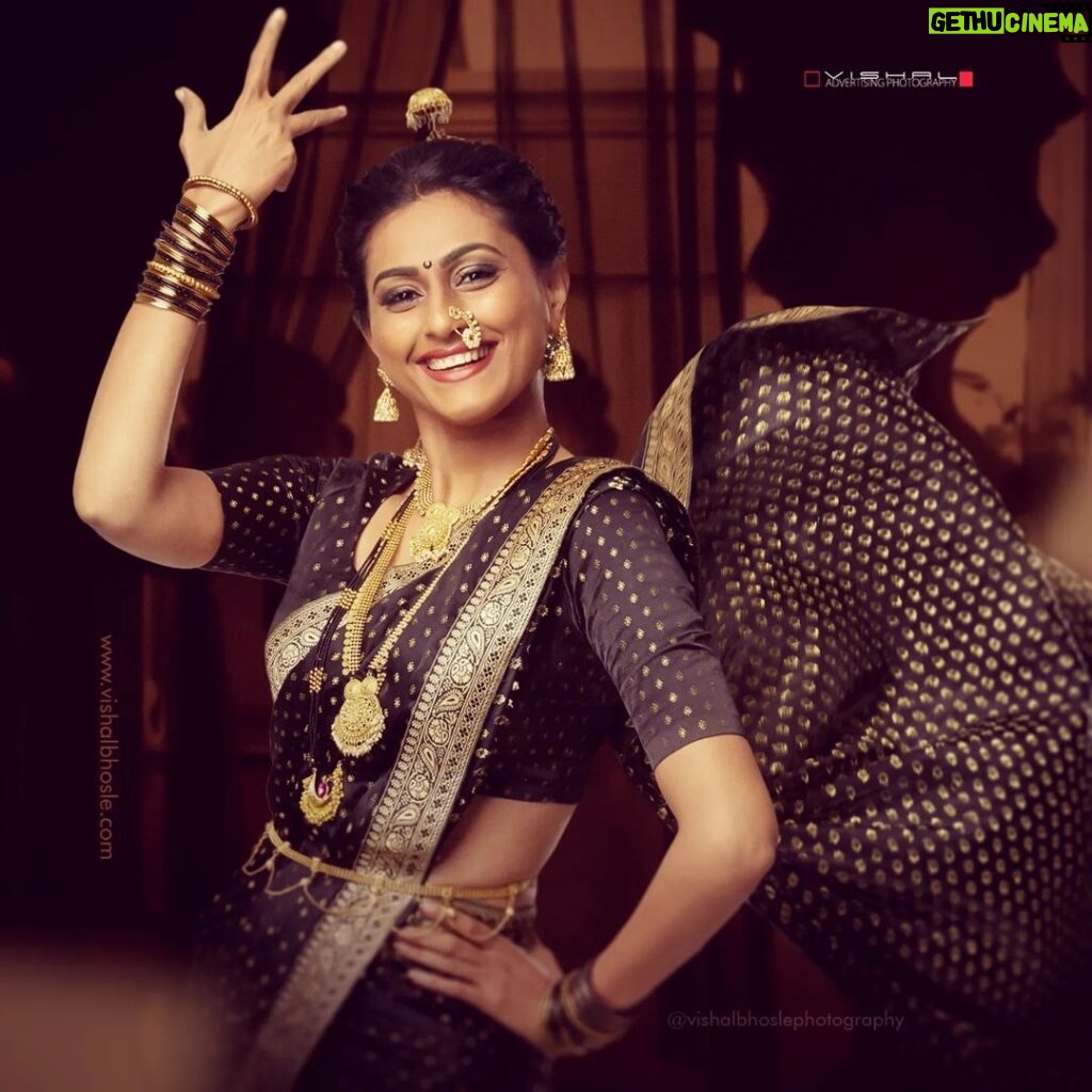 Reshma Shinde Instagram - महाराष्ट्र दिनाच्या हार्दिक शुभेच्छा ⛳ . #jaymaharashtra #marathimulgi #marathi #marathistatus #maharashtra #memories @vishalbhoslephotography