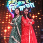 Reshma Shinde Instagram - दीपा ❤️ पल्लवी नक्की बघा आज रात्री, ‘आता होऊ दे धिंगाणा’ शनि. आणि रवि. रात्री ९:०० वाजता फक्त Star प्रवाह वर... #reshmashinde #poojabirari #AataHouDeDhingana #StarPravah