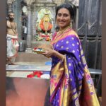 Reshma Shinde Instagram – आई तू सर्व काही जाणतेस!
तुझ्याच चरणी सर्वकाही,
दे आशीर्वाद, घडो  हातून पुण्याई 🙏🏻🌼

.
Saari @paithani___house
Thank you  @shoppingfactory11
#aai #ambabai #blessed #grateful #deepa #RangMajhaVegla #StarPravah