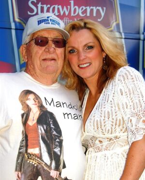 Rhonda Vincent Instagram - It was September 2007 when I had the opportunity to meet Harold at the Delaware Valley Bluegrass Festival. @delvalbg  We sat on a park bench near the bus and had over an hours long visit. Just the two of us. We sat basking in the fresh morning air and beautiful sunshine. After a long day at the festival and at the end of our second show closing out the night, I was greeted by Harold at the stage steps.  He said, “I’m 93 and I came to say goodbye, cause I won’t see you anymore.” I instantly wrapped my arms around him and sang in his ear, “I will see you again - for this isn’t the end - you’re my forever friend - and I will see you again.” I had just recorded this song, and I feel it was God’s gift to express to Harold and anyone else who wants to know and receive the gift of salvation. Here’s a link to the song that was released just a few months after I met Harold.  I Will See You Again - Rhonda Vincent https://youtu.be/XV8urDvAQGI?si=5puUcZhkXaLY30Bf