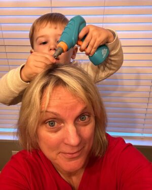 Rhonda Vincent Instagram - Titus thought I had a screw loose.