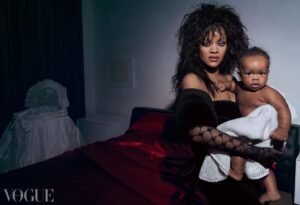 Rihanna Instagram - my son so fine! Idc idc idc! 

How crazy both of my babies were in these photos and mommy had no clue ❤️❤️ 
thank you so much @edward_enninful and @inezandvinoodh for celebrating us as a family!