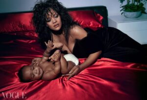 Rihanna Instagram - my son so fine! Idc idc idc! 

How crazy both of my babies were in these photos and mommy had no clue ❤️❤️ 
thank you so much @edward_enninful and @inezandvinoodh for celebrating us as a family!