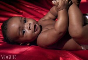 Rihanna Instagram - my perfect baby!!! @britishvogue @inezandvinoodh