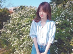 Rina Aizawa Instagram - 🦋💙