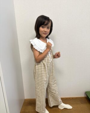 Ririsa Miyazaki Instagram - この間のぽかぽかで可愛いお洋服を着させてもらいました☺︎♡

#ぽかぽか