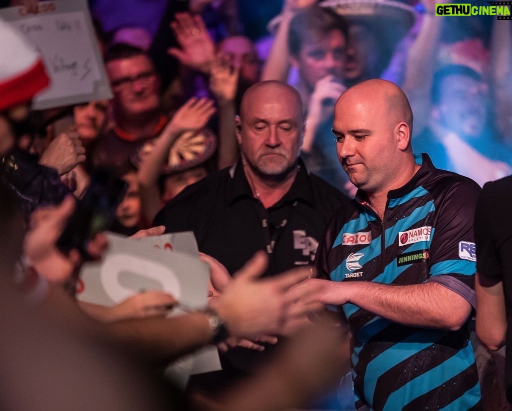 Rob Cross Instagram - Really pleased with my opening win over Micky Mansell yesterday, a proper tough battle. Now another clash with James Wade which is always challenging! Thanks for all the messages. 💪⚡ @targetdarts @NamosSolutions @jenningsbetinfo @scott_rbs 📸 @_taylorlanningphotography_