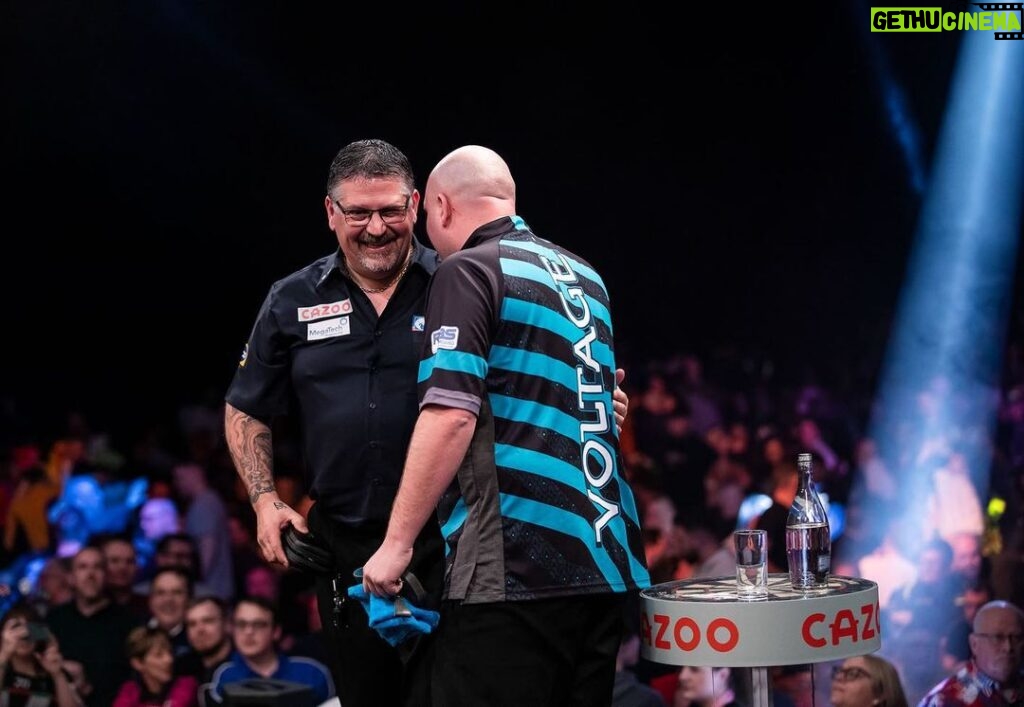 Rob Cross Instagram - Very happy to produce the second highest average of 112.3 in Masters history. Credit to Gary for a great performance and game, I loved it. Just got to keep that going!⚡ @targetdarts @NamosSolutions @jenningsbetinfo @scott_rbs 📸 @_taylorlanningphotography_