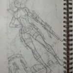 Rob Liefeld Instagram - BTS - DEADPOOL CORPS/LADY DEADPOOL! It all started with a call from the EIC telling me he wants to build a Deadpool team and if I would be on board as the creator of Deadpool. I say, let’s do it, he wants to start with Lady Deadpool and I started to produce designs, many I’m sharing here from my 2009 sketchbook. Kid Deadpool, Dog pool would follow. From 2 Lady Deadpool appearances the Deadpool Corps was on its way. I did over 200 pages of Deadpool Corps. from 2009-2011, it was great fun. It all starts with comic book creators, these films, games, cartoons, they don’t exist without us and we need to continue to be vocal about our contributions. #marvel #robliefeld #deadpool