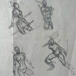 Rob Liefeld Instagram - BTS - DEADPOOL CORPS/LADY DEADPOOL! It all started with a call from the EIC telling me he wants to build a Deadpool team and if I would be on board as the creator of Deadpool. I say, let’s do it, he wants to start with Lady Deadpool and I started to produce designs, many I’m sharing here from my 2009 sketchbook. Kid Deadpool, Dog pool would follow. From 2 Lady Deadpool appearances the Deadpool Corps was on its way. I did over 200 pages of Deadpool Corps. from 2009-2011, it was great fun. It all starts with comic book creators, these films, games, cartoons, they don’t exist without us and we need to continue to be vocal about our contributions. #marvel #robliefeld #deadpool