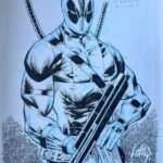 Rob Liefeld Instagram – Deadpool ROBTOBER Day 31. 
Man, that was a ton of fun. Thank you to so many of you that participated along with all the prompts. I appreciate you so much! #marvel #robliefeld #xmen #xforce #deadpool