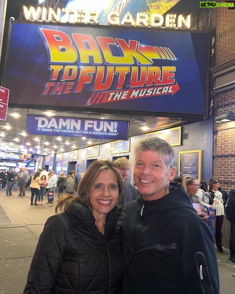 Rob Liefeld Instagram - Never in a million years did I think that a musical of BACK TO THE FUTURE would work but it is PHENOMENAL! I ran straight from the comic con to meet Joy and I was burned out and wanted to collapse - then the show started and WOW! This show is so smart & funny and expands the original Back To The Future in the most creative ways! The songs are fantastic and the performances are outstanding! I’m literally blown away by every aspect of the show! The finale is a technical wonder and the closing number makes you wish you could join them on stage! Both Casey Likes as Marty and Roger Bart as Doc Brown have mighty big shoes to fill with such iconic roles and they make them uniquely their own. It has everything you LOVED about the movie and expands it in such a smart manner! It’s GREAT! See BACK TO THE FUTURE The Musical - you will smile the entire show! #backtothefuture