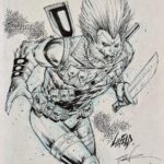Rob Liefeld Instagram - Bloodwulf! ROBTOBER Day 7! #imagecomics #robliefeld