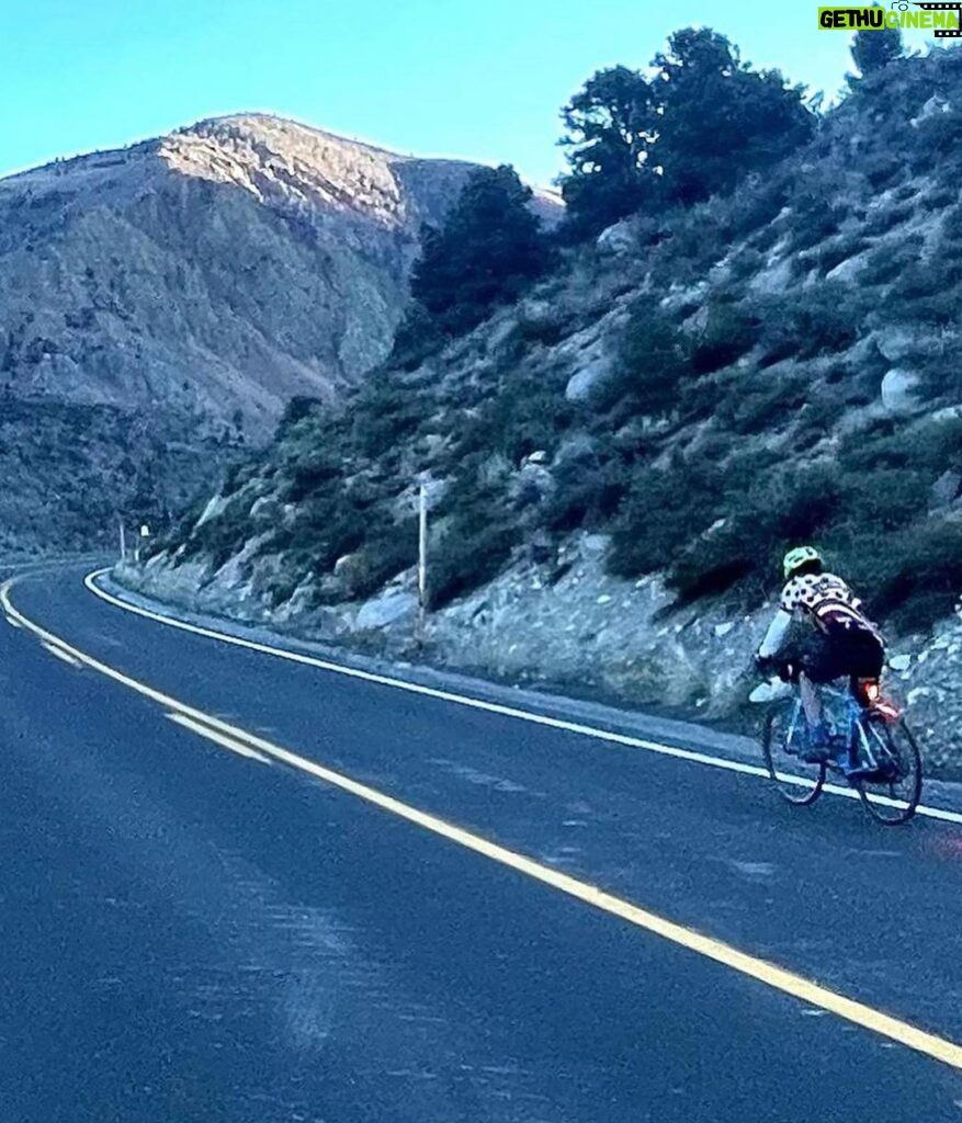 Rob Liefeld Instagram - Celebrating my Father In Law’s 80th Birthday up in the Sierra’s! This Iron Maniac started at 4000 ft elevation and biked up 15 miles to 9000 ft elevation! Happy 80th Birthday Winston you are an outstanding human being, a terrific Dad to Joy and her sisters and the greatest Grandad to our kids! So proud to be in the family!