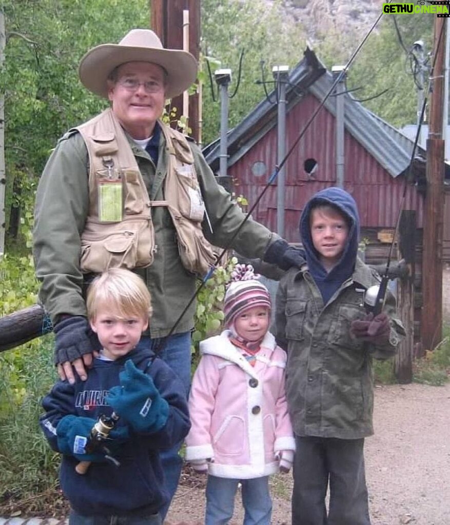 Rob Liefeld Instagram - Celebrating my Father In Law’s 80th Birthday up in the Sierra’s! This Iron Maniac started at 4000 ft elevation and biked up 15 miles to 9000 ft elevation! Happy 80th Birthday Winston you are an outstanding human being, a terrific Dad to Joy and her sisters and the greatest Grandad to our kids! So proud to be in the family!